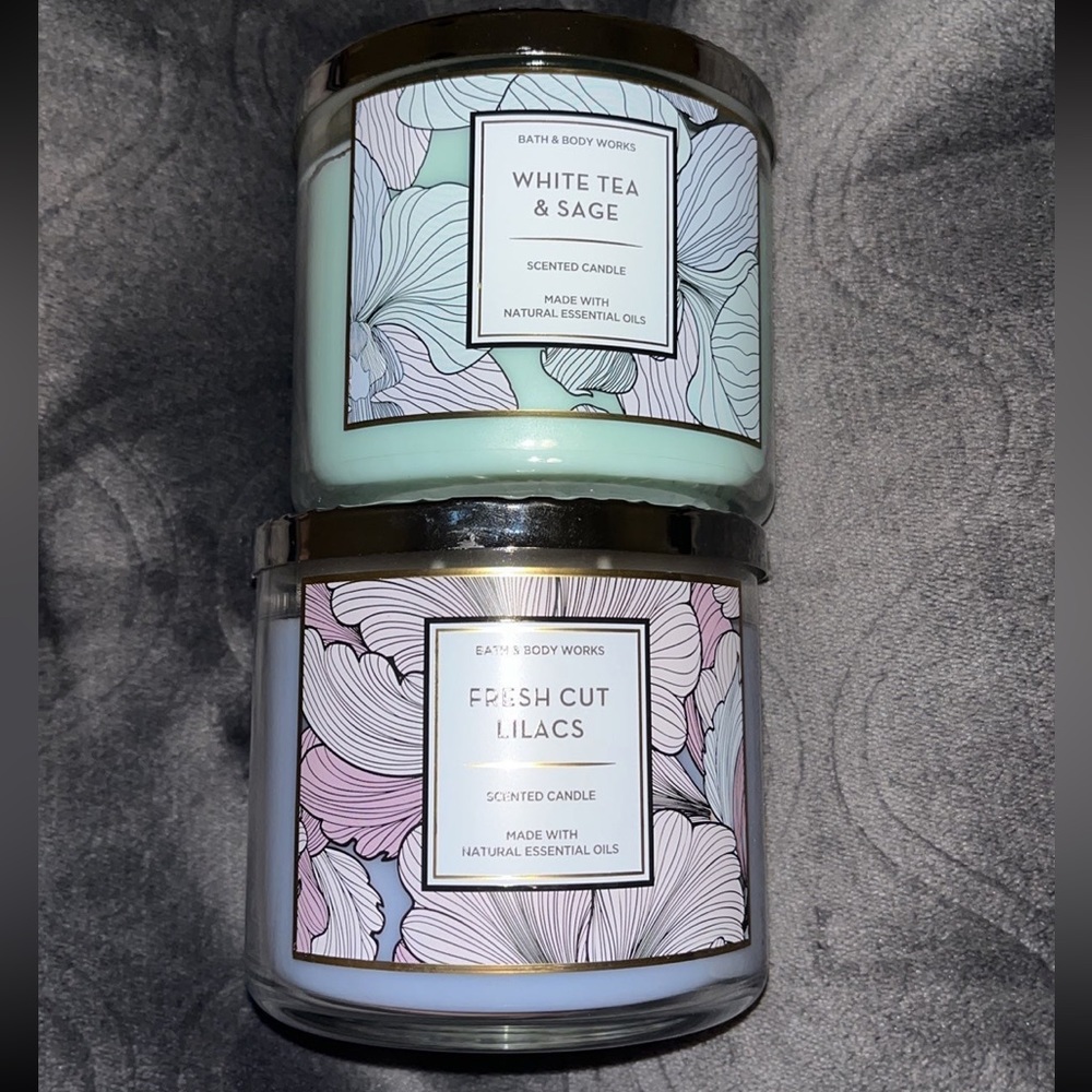 Set of 2 Bath and Body Works candles